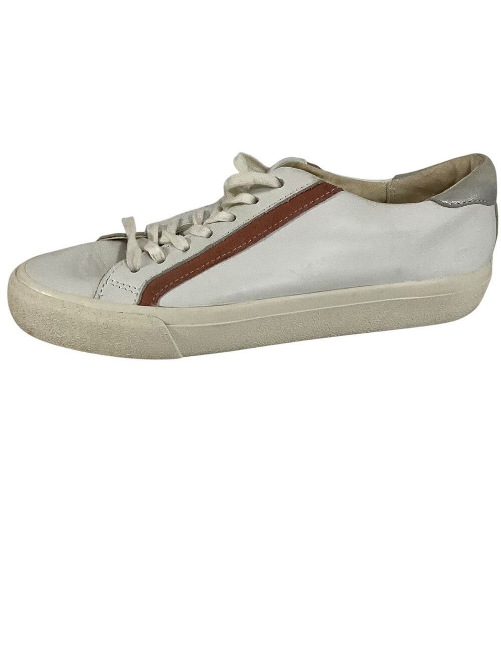 Madewell Delia Sidewalk Low-top Sneakers White Classic Leather size 7 - Picture 5 of 13